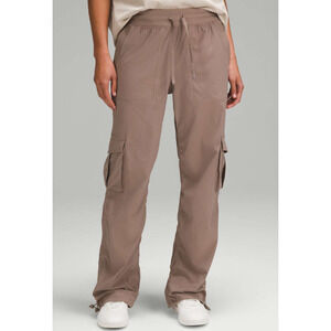 NWOT Lululemon Dance Studio Relaxed-Fit Mid-Rise Cargo Pants Taupetastic Size XS